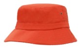 Brushed Sports Twill Youth Bucket Hat - 